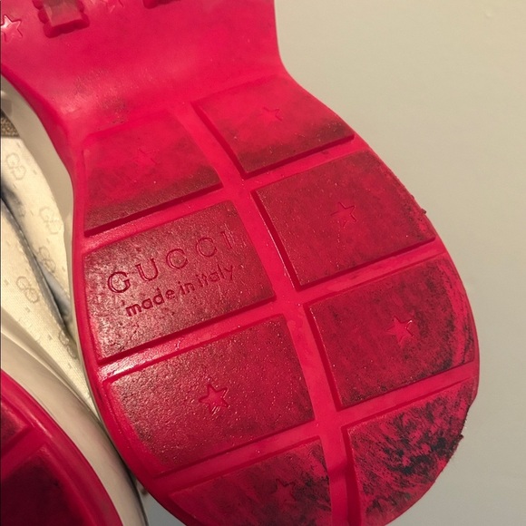 Gucci Sneakers - Navy and Light Pink - Picture 4 of 8